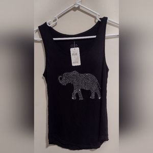 Women's New Black Tank Top